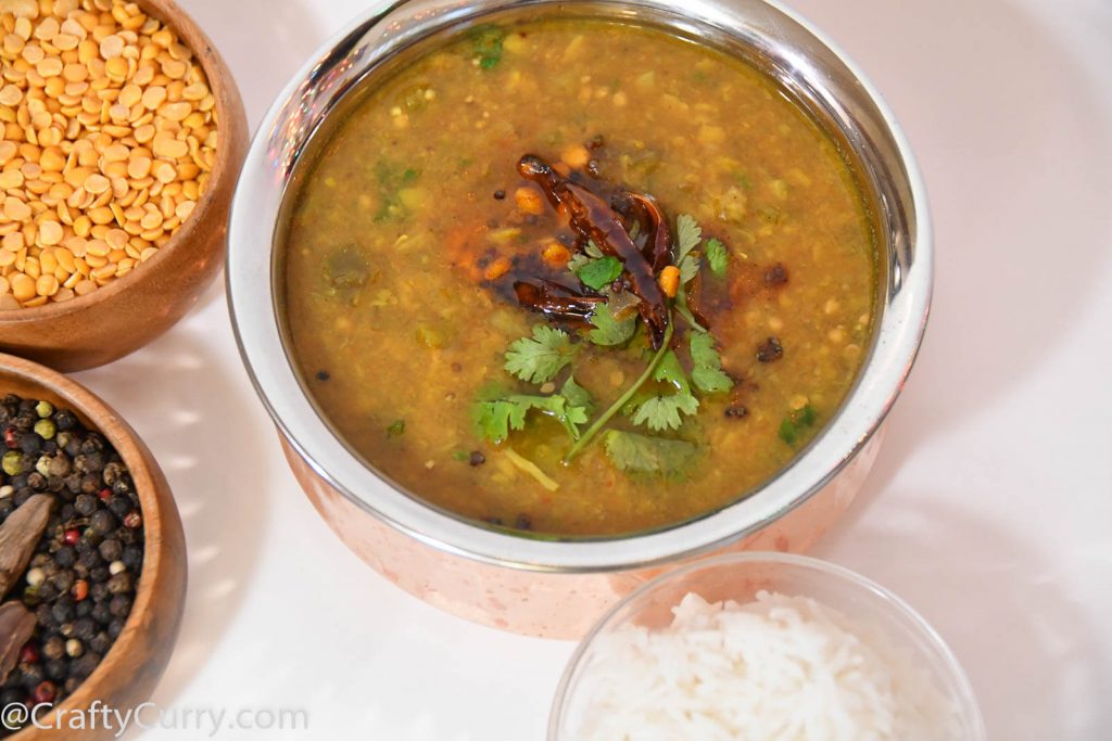 Sambhar-masala-lauki-onion-easy-recipe