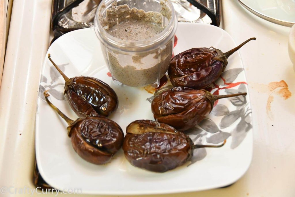 baghare-baigan-tempered-eggplant-ingredients