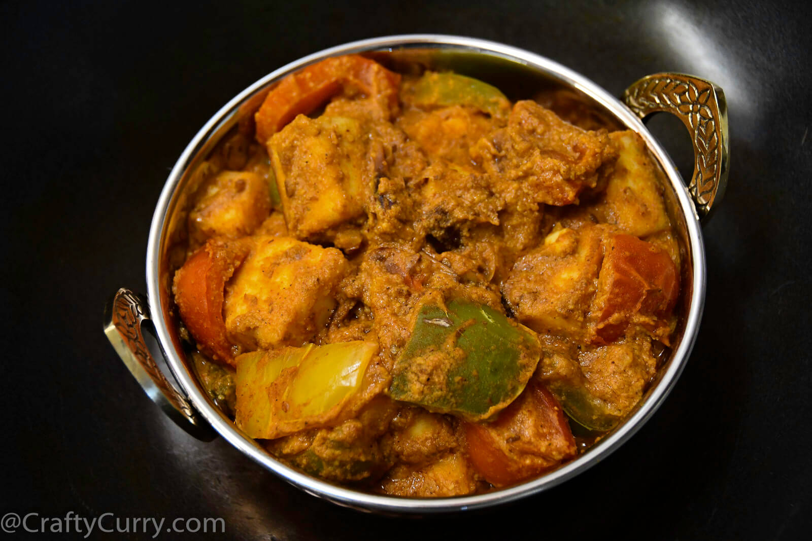 Karahi Paneer – Indian Cottage Cheese with Bell Peppers and Onions – The  Hungry Palate