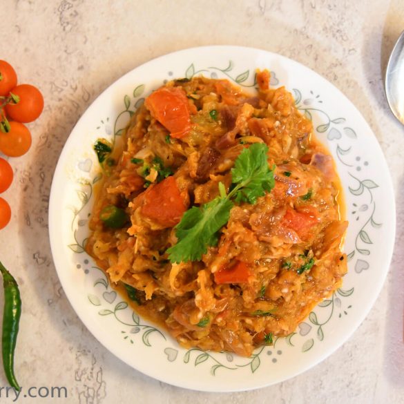 Baigan-ka-bharta-Eggplant-mash-recipe22